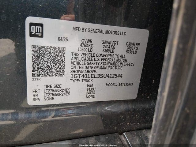 2025 GMC SIERRA EV MAX RANGE DENALI 9