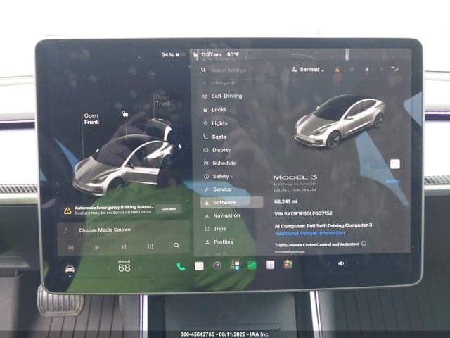 2020 TESLA MODEL 3 LONG RANGE DUAL MOTOR ALL-WHEEL DRIVE 7