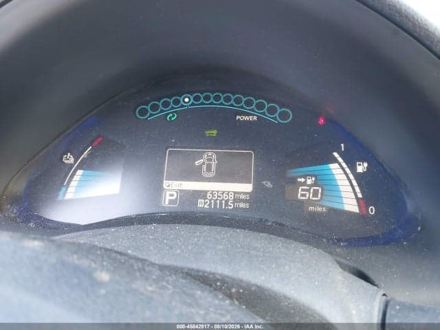 2017 NISSAN LEAF S 7