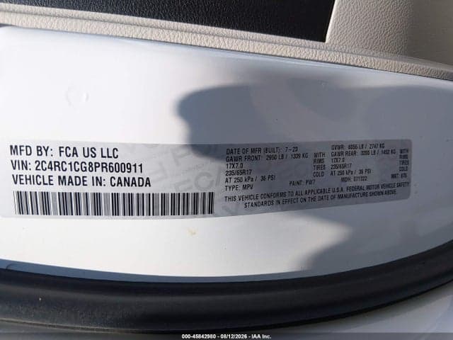 2023 CHRYSLER VOYAGER LX 9
