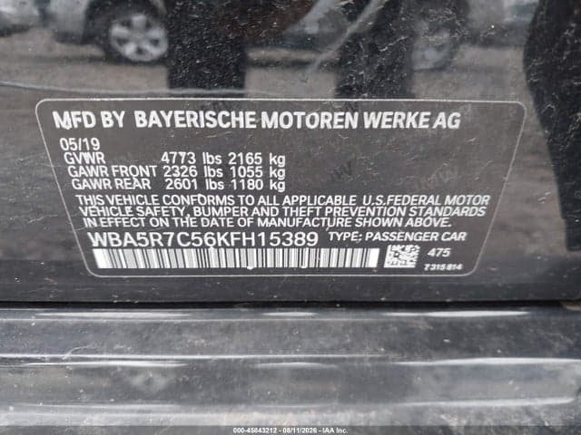 2019 BMW 330I XDRIVE 9
