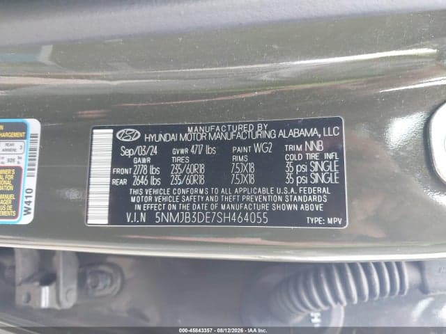 2025 HYUNDAI TUCSON SEL 9