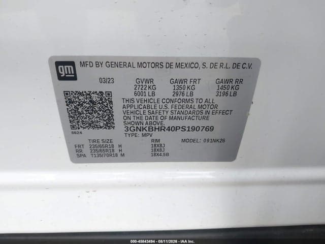 2023 CHEVROLET BLAZER AWD 2LT 9