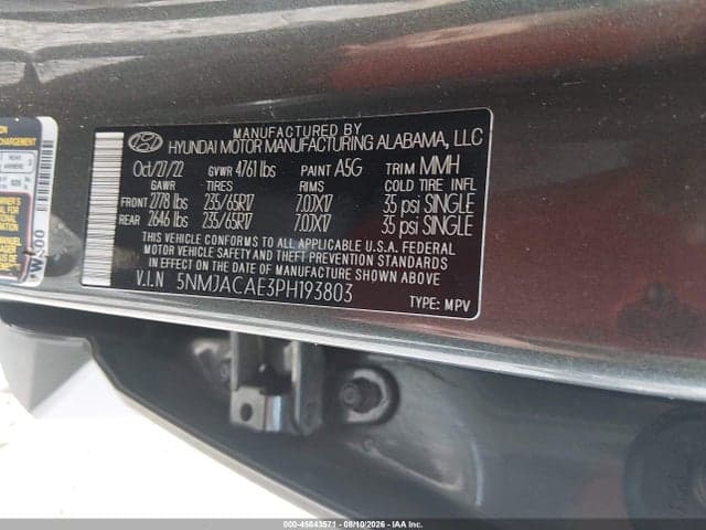 2023 HYUNDAI TUCSON SE 9