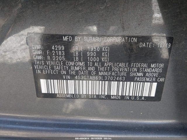 2020 SUBARU IMPREZA 5-DOOR 9