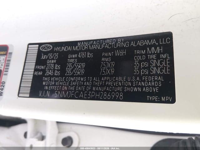 2023 HYUNDAI TUCSON SEL 9