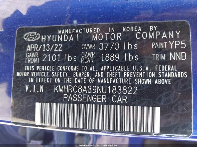 2022 HYUNDAI VENUE SEL 9