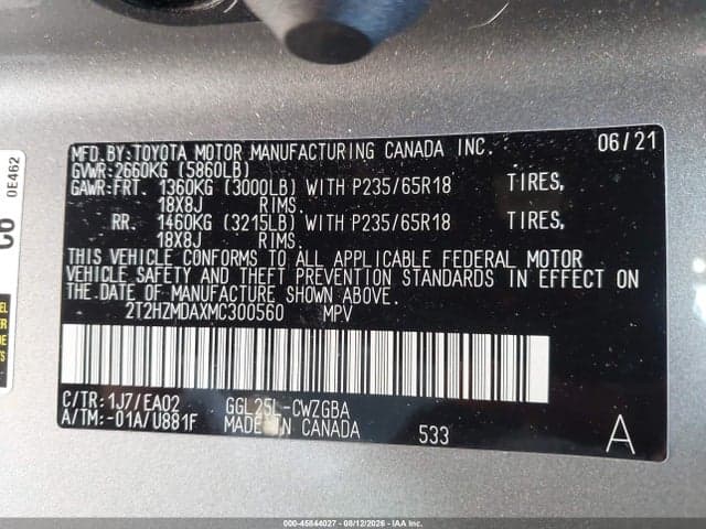 2021 LEXUS RX 350 9