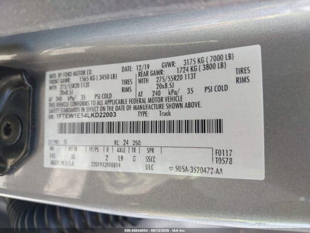 2020 FORD F-150 XL 9