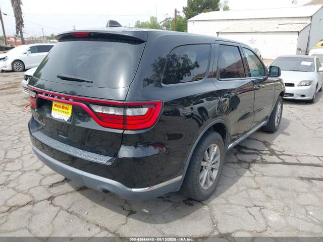 2017 DODGE DURANGO SXT RWD 4