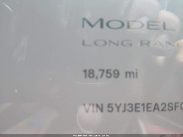 2025 TESLA MODEL 3 LONG RANGE REAR-WHEEL DRIVE/STANDARD REAR-WHEEL DRIVE 14