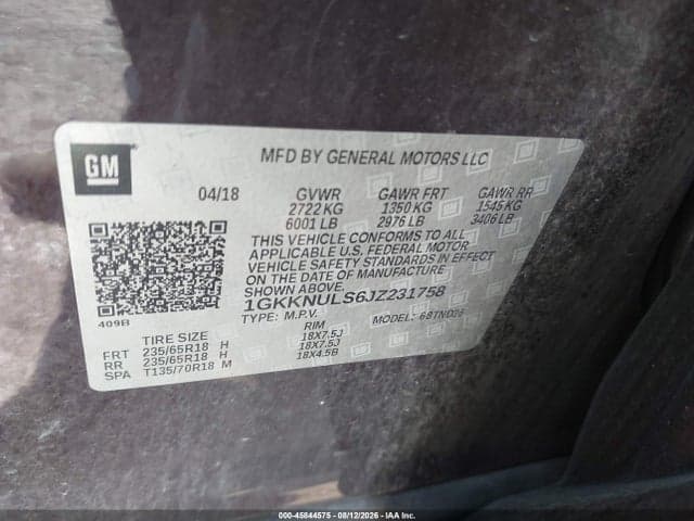 2018 GMC ACADIA SLT-1 9
