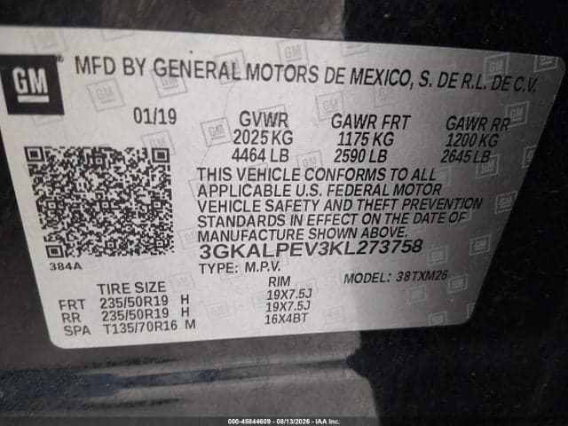 2019 GMC TERRAIN SLT 9