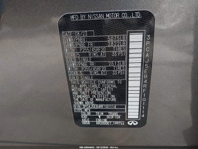 2024 INFINITI QX50 SENSORY AWD 9