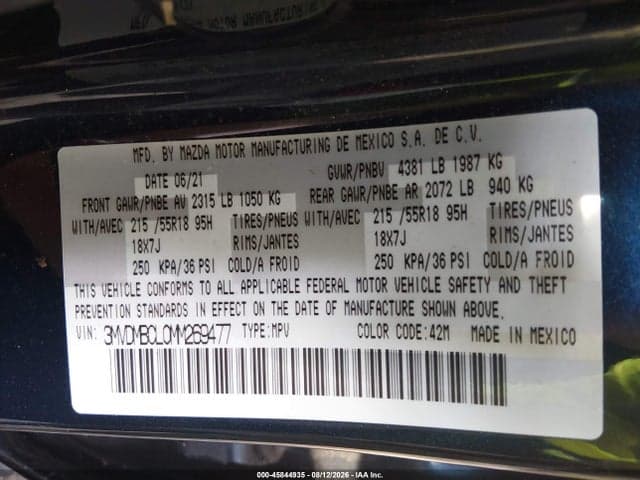2021 MAZDA CX-30 PREFERRED 9