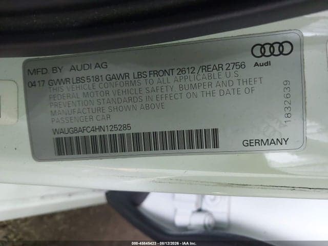 2017 AUDI A6 PREMIUM PLUS 9