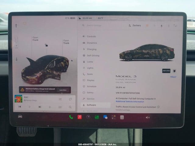2025 TESLA MODEL 3 LONG RANGE ALL-WHEEL DRIVE 7