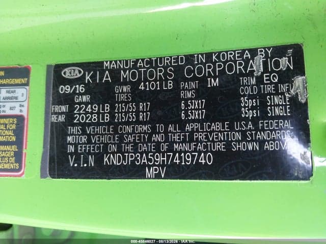 2017 KIA SOUL + 9