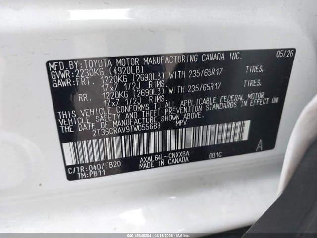 2026 TOYOTA RAV4 LE 9