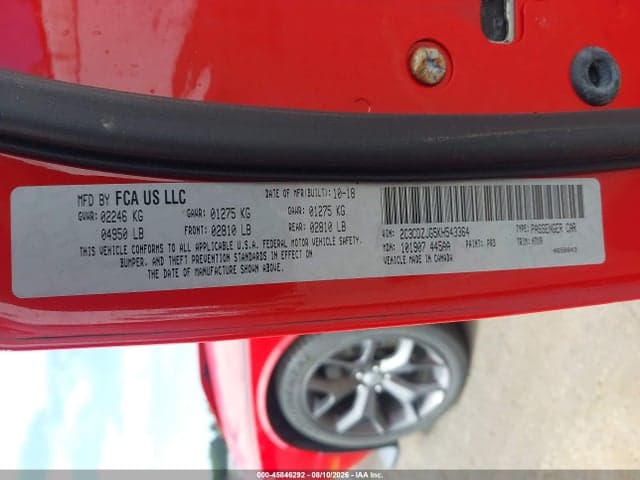 2019 DODGE CHALLENGER GT 9