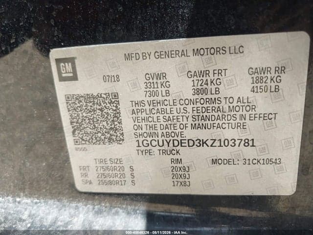 2019 CHEVROLET SILVERADO 1500 LT 9