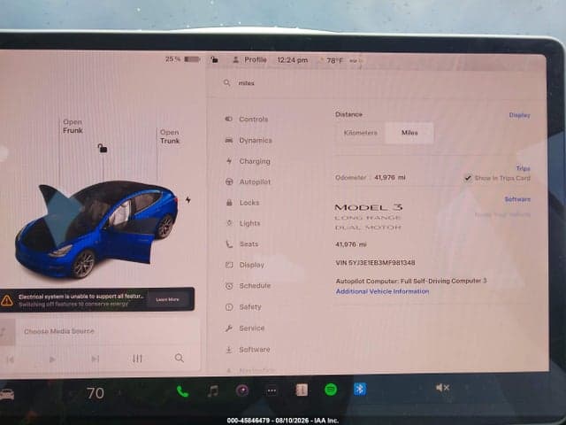 2021 TESLA MODEL 3 LONG RANGE 7