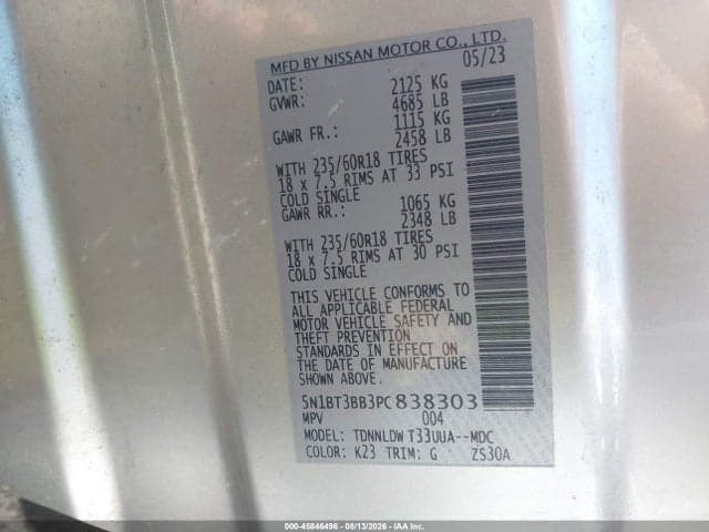 2023 NISSAN ROGUE SV INTELLIGENT AWD 9