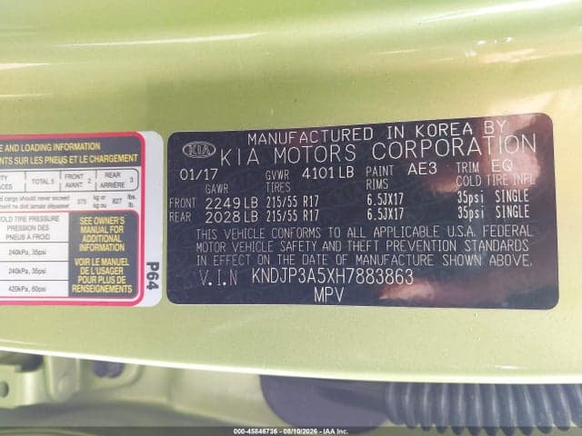 2017 KIA SOUL + 9