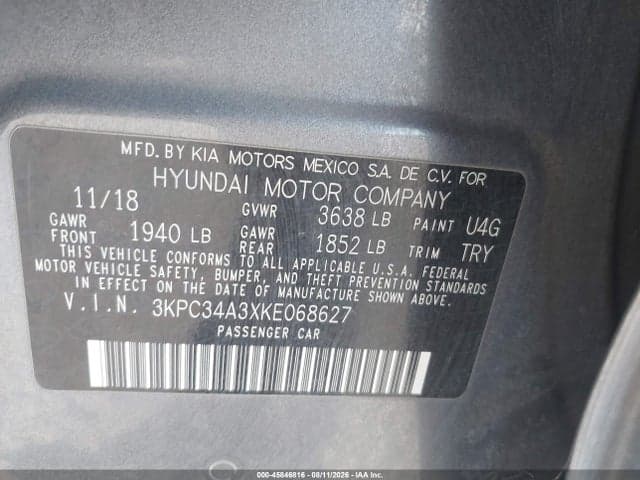 2019 HYUNDAI ACCENT LIMITED 7