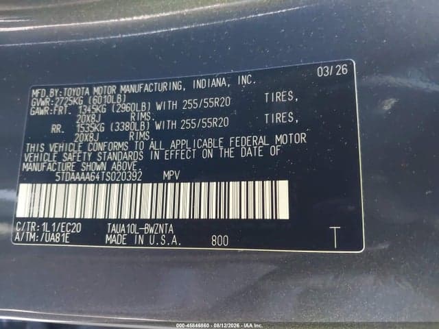 2026 LEXUS TX 350 9