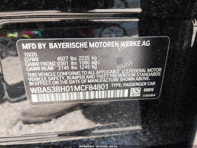 2021 BMW 530 I 9