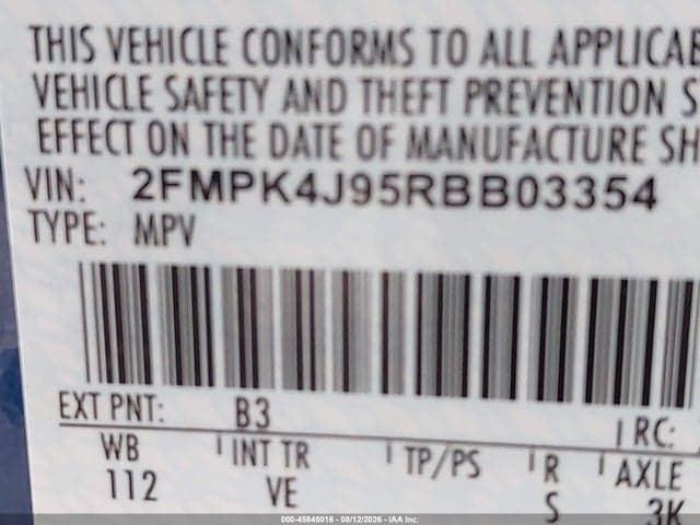 2024 FORD EDGE SEL 9