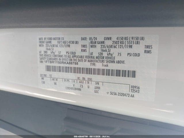 2024 FORD TRANSIT-250 5