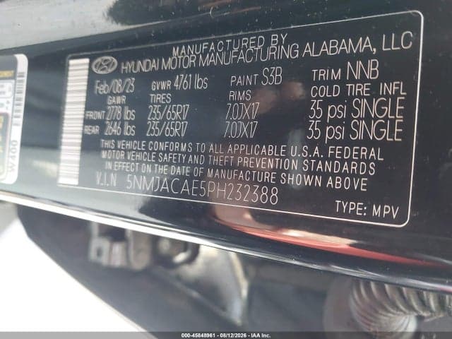 2023 HYUNDAI TUCSON SE 9