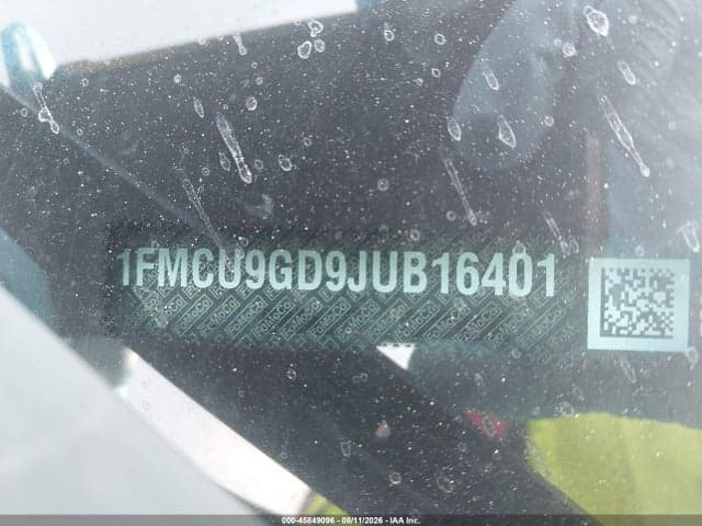 2018 FORD ESCAPE SE 9