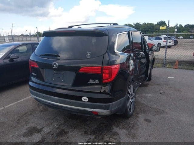 2017 HONDA PILOT ELITE 4