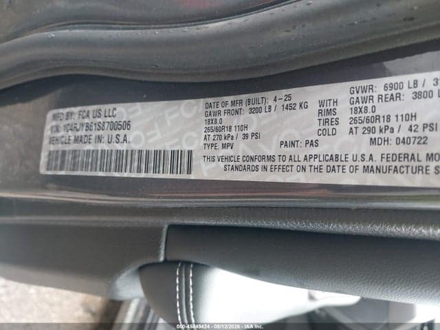 2025 JEEP GRAND CHEROKEE 4XE 9