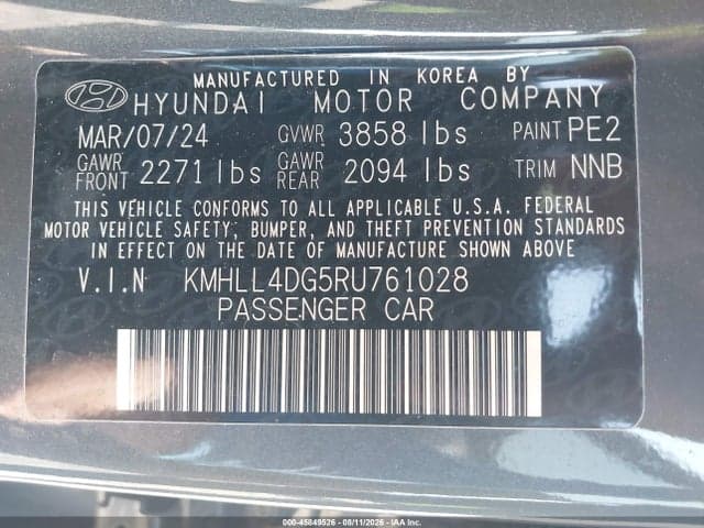 2024 HYUNDAI ELANTRA SE 9