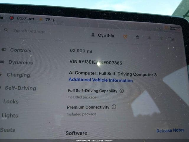 2018 TESLA MODEL 3 LONG RANGE/MID RANGE 15