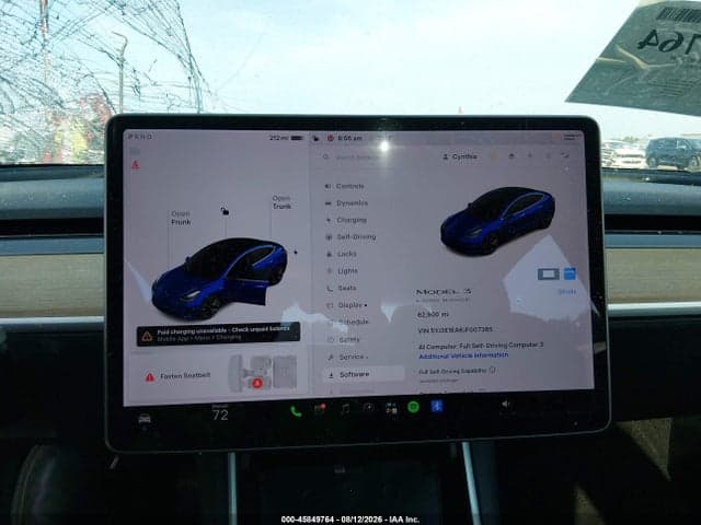 2018 TESLA MODEL 3 LONG RANGE/MID RANGE 7