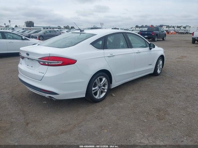 2018 FORD FUSION HYBRID S 4