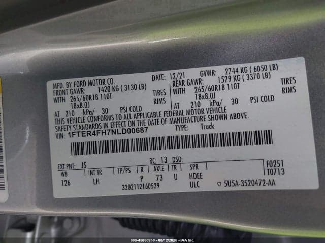 2022 FORD RANGER XLT 9