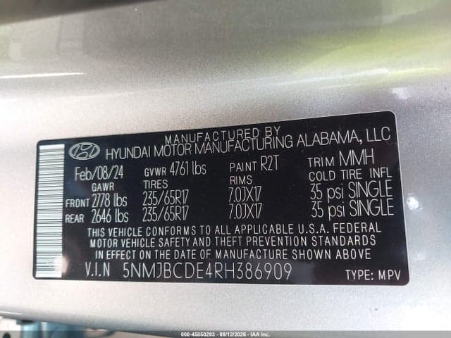 2024 HYUNDAI TUCSON SEL 9
