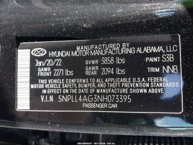 2022 HYUNDAI ELANTRA SE 9
