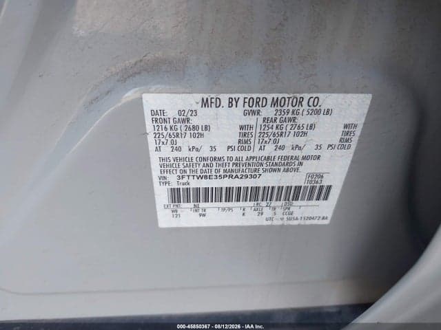 2023 FORD MAVERICK XL 9