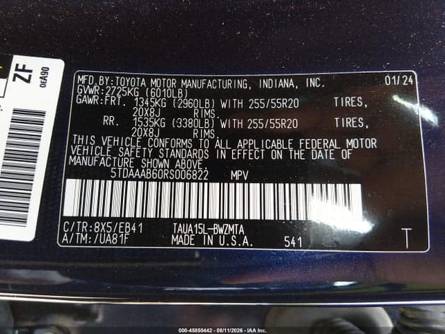 2024 LEXUS TX 350 PREMIUM 9