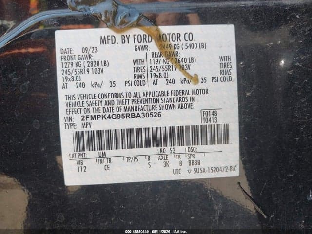 2024 FORD EDGE SE 9