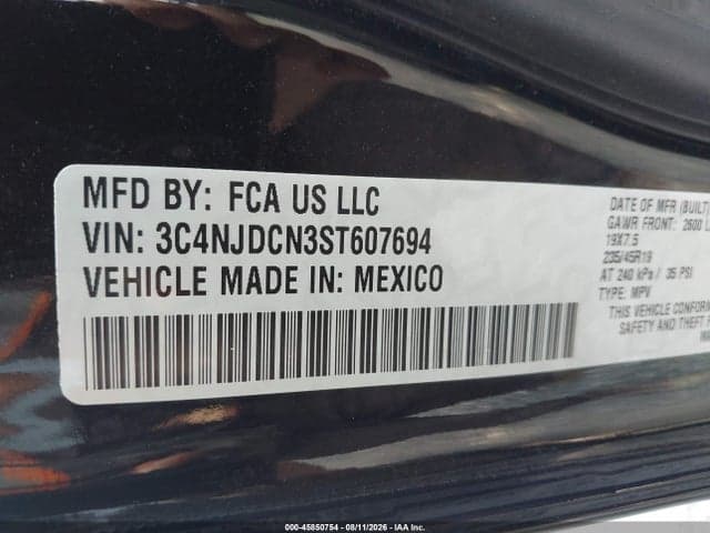 2025 JEEP COMPASS LIMITED 4X4 9