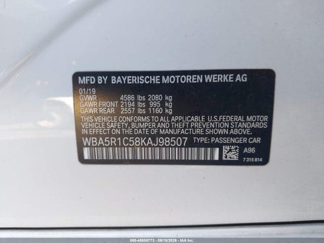2019 BMW 330I 9
