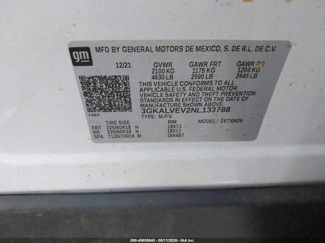 2022 GMC TERRAIN AWD SLT 9